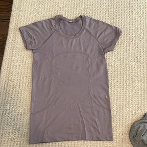 Purple Lululemon swiftly tech short sleeve shirt 2.0
